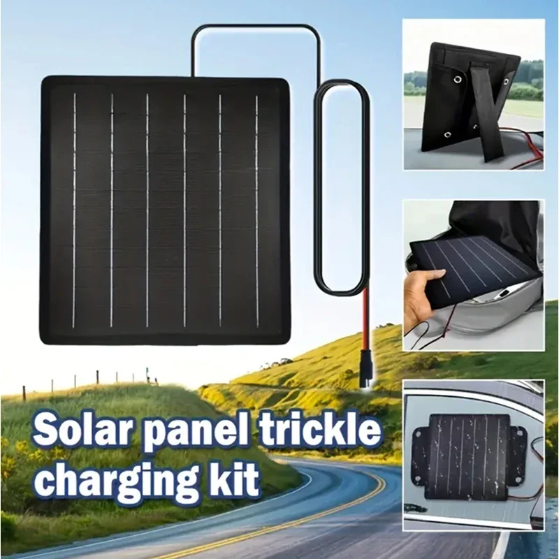 Solar Emergency Charger - Panel solar flexible portátil de 50W,
