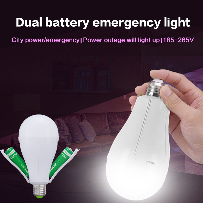 Solar Emergency Charger - Bombilla LED de Emergencia Recargable de