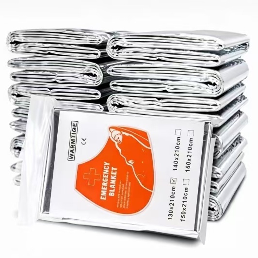 Emergency Mylar Tent - Manta térmica de emergencia de mylar,