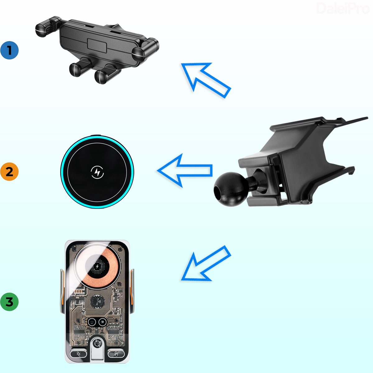 Soporte para Teléfono con Carg - Compass Lensatic reseña y precio