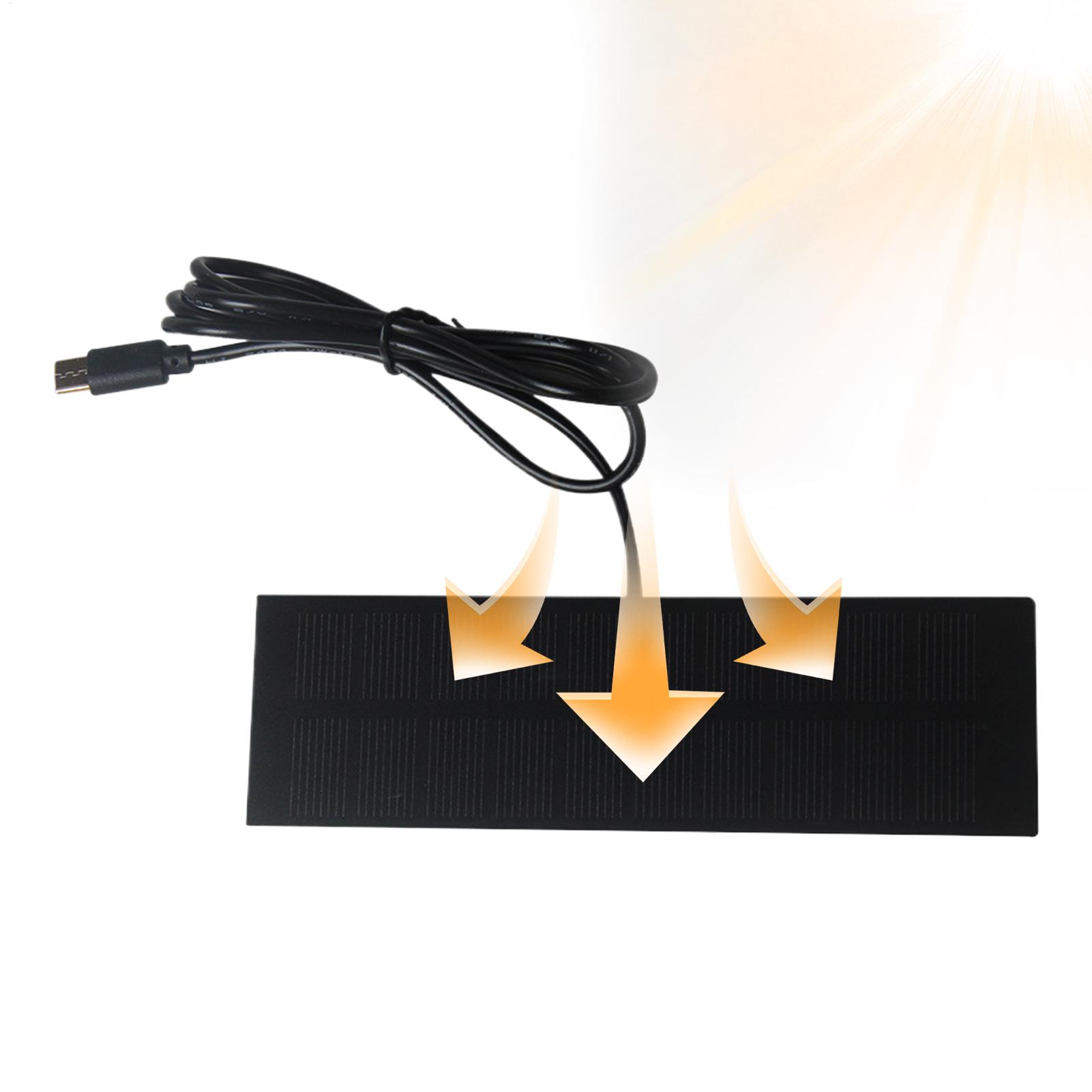 Panel Solar Portátil de 5W 5V, - Solar Emergency Charger reseña y precio