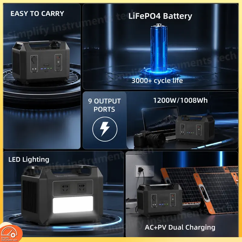 Estación de Energía Portátil d - Solar Emergency Charger reseña y precio